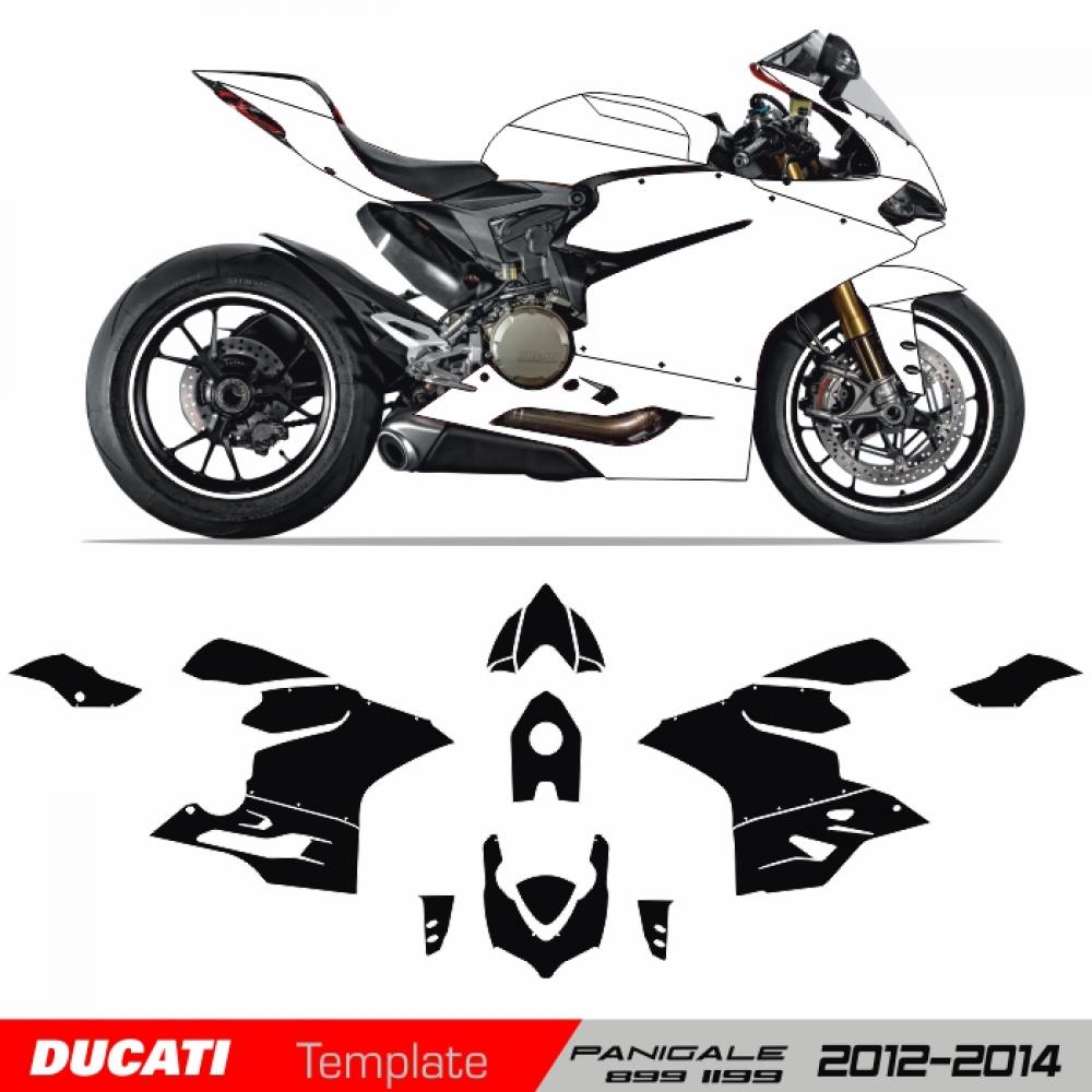 Ducati Panigale 899/1199/1199S 2012-2014 - Template