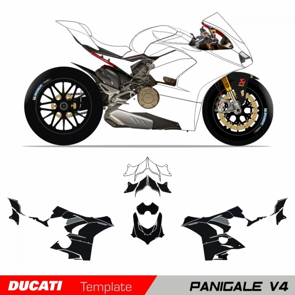 Ducati Panigale V4 Template Cutcontour