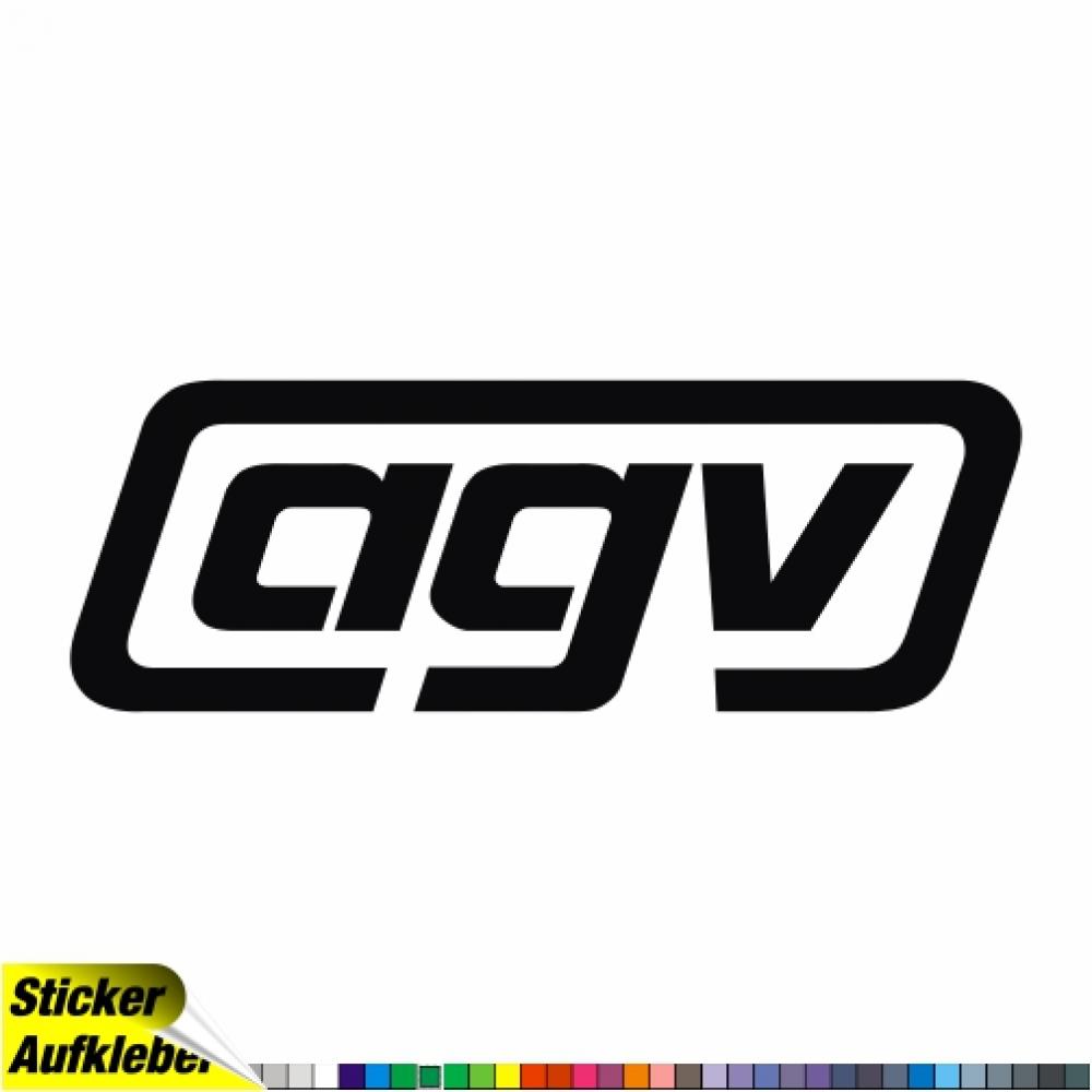 - AGV - Aufkleber Sponsorenaufkleber Sticker