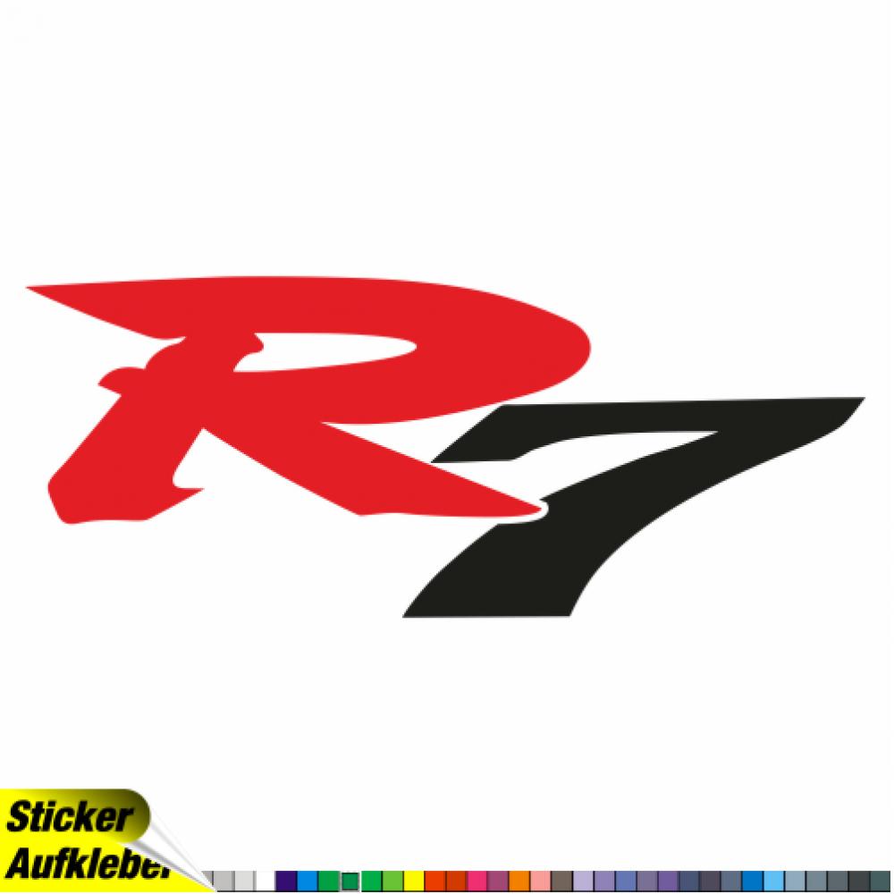 YAMAHA - R7 - Logo 2 Aufkleber Sticker Decal