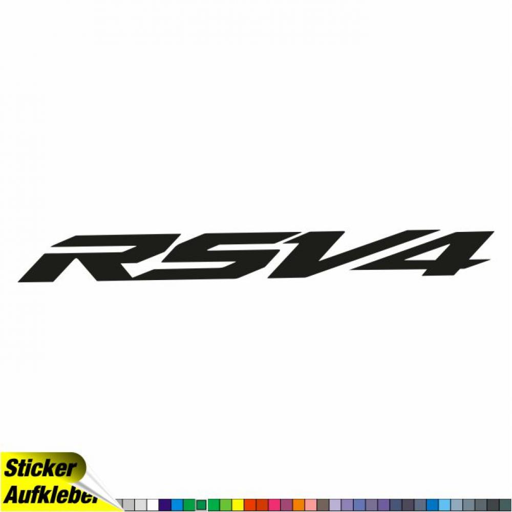 - aprilia RSV4- NEW Logo 2015 Aufkleber Sticker Decal