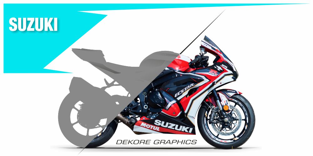 4moto® - SUZUKI Bikedekore, Bikegraphics, Aufkleber