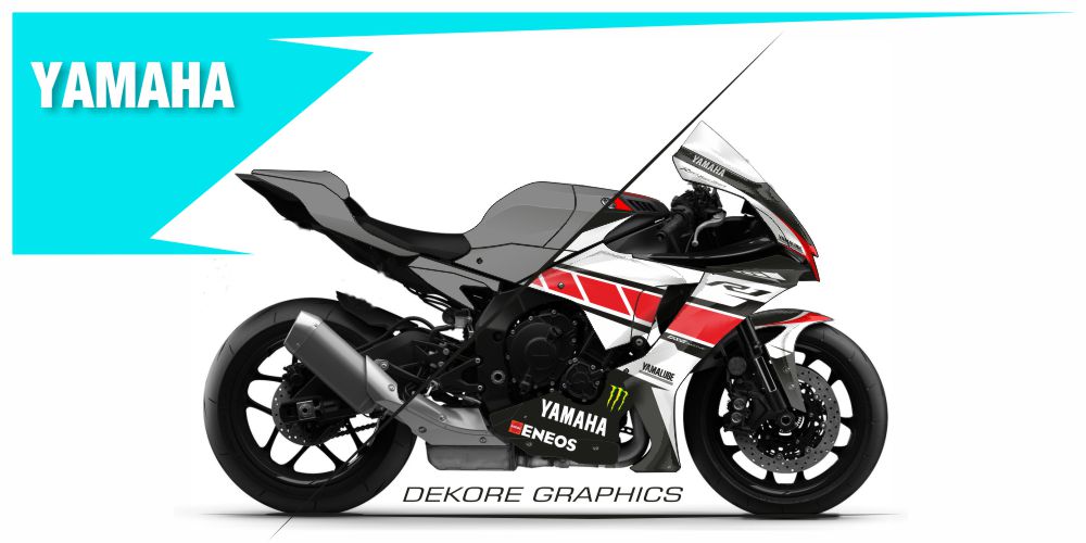 YAMAHA Aufkleber-Dekore