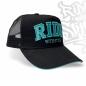 Preview: 4moto "RIDE" Classic Trucker Cap Schwarz