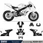 Preview: BMW S 1000 RR 2009 - 2011 Template Schnittvorlage Cutcontour