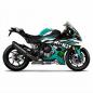 Mobile Preview: BMW S1000RR "ROKIT" ab 2023- graphics - white | black | turquoise