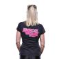 Preview: SACHSENRING „Race Weekend“ Damen T-Shirt – Schwarz/Pink