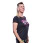 Preview: SACHSENRING „Race Weekend“ Damen T-Shirt – Schwarz/Pink