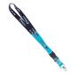 Preview: 4moto.de Lanyard Keychain – Black/Turquoise