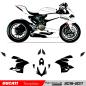 Preview: Ducati Panigale 1299 2015 - 2017 Template Schnittvorlage Cutcontour