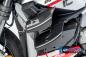Preview: Wasserkühlerabdeckung links glanz Ducati Streetfighter V2