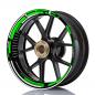 Preview: Wheelskinzz® "Space" Green / White Preview: Wheelskinzz® "Space" Green / White