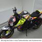 Preview: KTM 1290 Superduke R 17- "SPIKE" Dekor Stickerkit Rot/Weiß