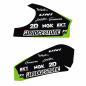 Preview: Schwingenaufkleber Dekor Kawasaki ZX6R / 636 Bj 2013-