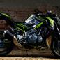 Mobile Preview: Kawasaki Z900 "ZTYLE - Metalic-Green" 17- 19 Motorcycle Dekor Graphics