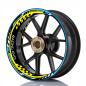 Preview: Wheelskinzz® "Racing EVO" Cyan/Gelb/Schwarz Preview: Wheelskinzz® "Racing EVO" Cyan/Gelb/Schwarz