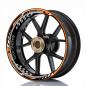 Preview: Wheelskinzz® "Racing Evo" Orange/Grey/Black Preview: Wheelskinzz® "Racing Evo" Orange/Grey/Black