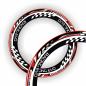 Preview: Wheelskinzz® "Racing EVO" Rot/Schwarz/Weiß