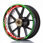 Preview: Wheelskinzz® "Racing EVO" Tricolore Italy