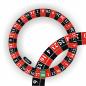 Preview: Wheelskinzz® Roulettdesign Black/Red