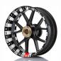 Preview: Wheelskinzz® Roulettdesign Schwarz/Weiß