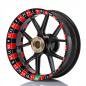 Preview: Wheelskinzz® Roulettdesign Black/Red