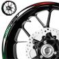 Preview: Aprilia RSV Mille - Tricolore Felgenrandaufkleber Felgenrandstreifen RACE-Style