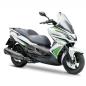 Preview: Kawasaki J125 / J300 14-17 Streetstyle #2 Schwarz Grün Dekorsatz