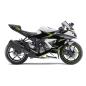 Preview: Kawasaki ZX-6R 636 "STREETRUN" 13-17 Dekor Stickerkit Neongrün