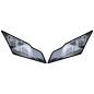 Preview: Scheinwerfer Imitat Aufkleber Kawasaki ZX10R 11-15 Headlight Stickers