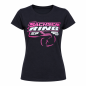 Preview: SACHSENRING „Race Weekend“ Damen T-Shirt – Schwarz/Pink