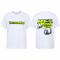 Preview: Sachsenring Race Weekend T-Shirt – Herren – Weiß/Neon