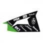 Preview: Swingarm Dekor Kawasaki ZX10R Bj 2011-2015 Grün