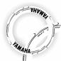 Preview: Wheelskinzz® YAMAHA "Racing Line" White/Black
