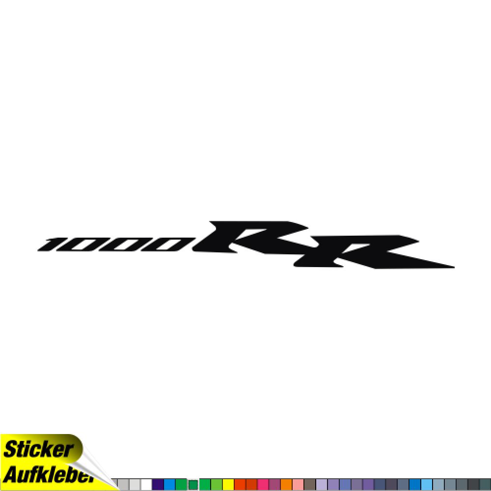 - 1000 RR - Aufkleber Sticker Decal