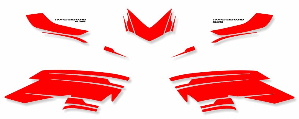 DUCATI Hypermotard 939 SP (13-18) Replica Dekor Stickerkit