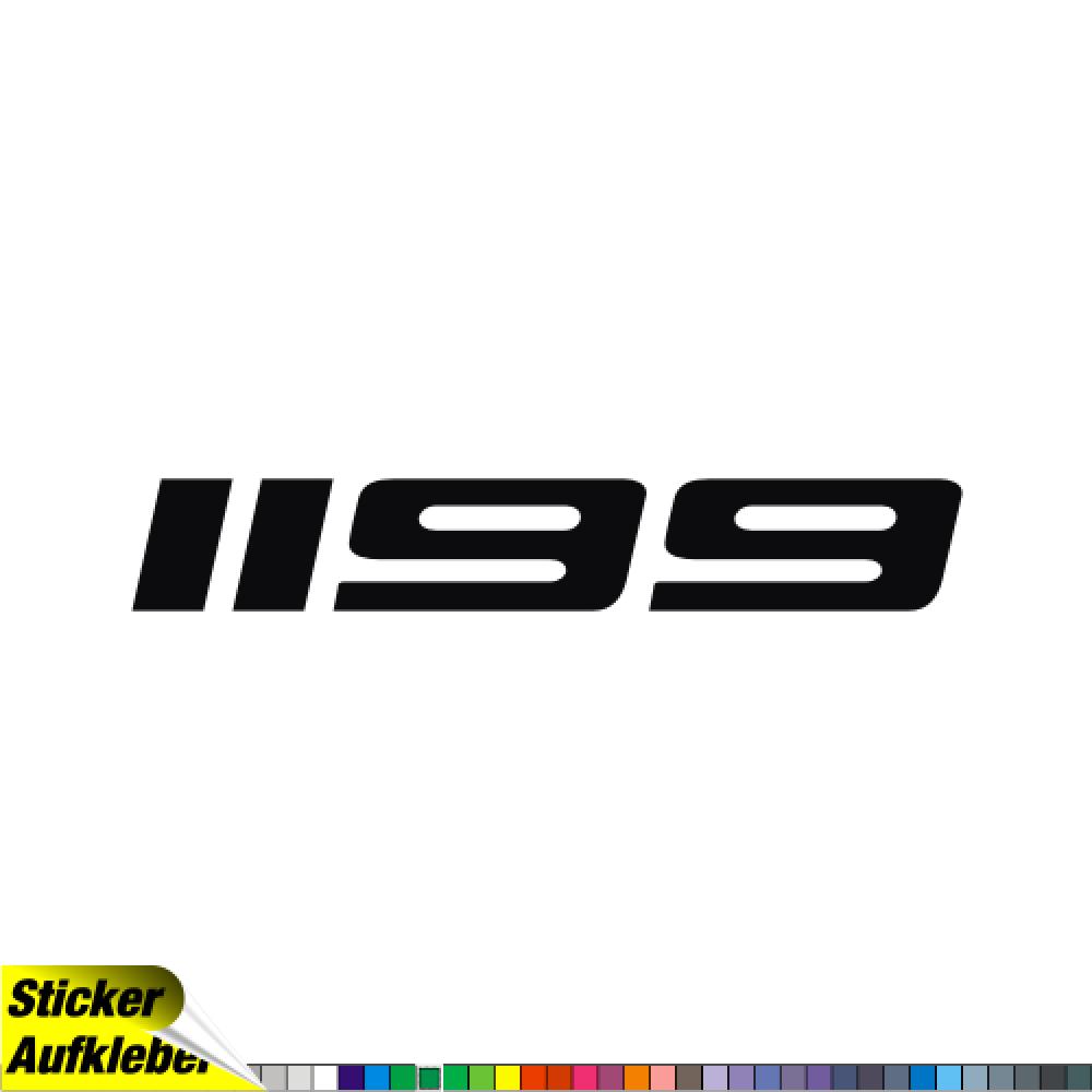 Ducati 1199 - Aufkleber Sticker Decal