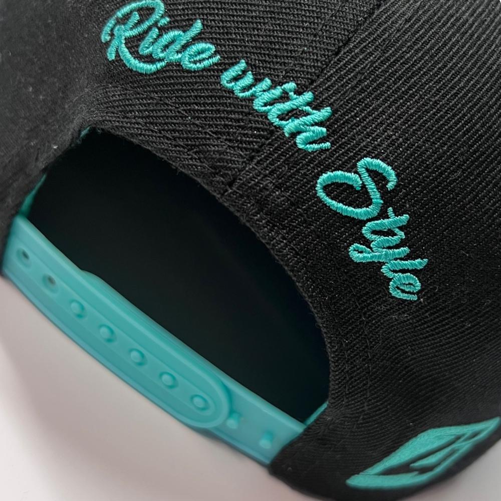 4moto "Ride with Style" Snapback Cap BLACK