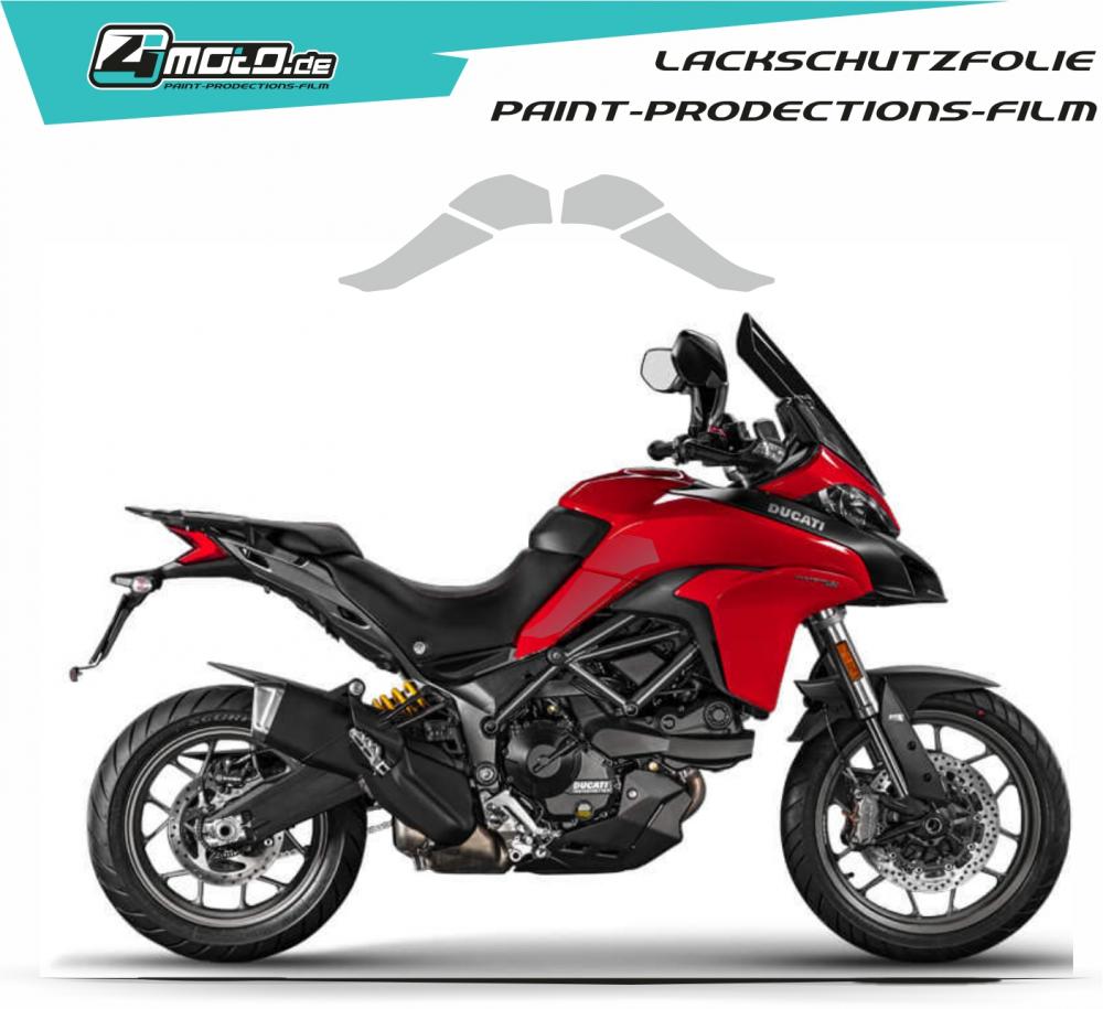 Ducati paint protection film - Multistrada 950,1200,1260 2015 - 2019