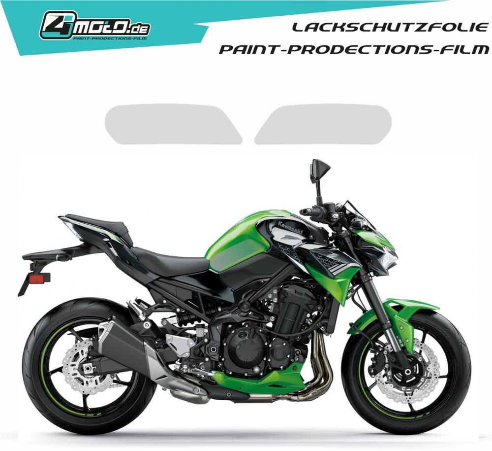 Kawasaki paint protection film Z 900 2017 - 2019