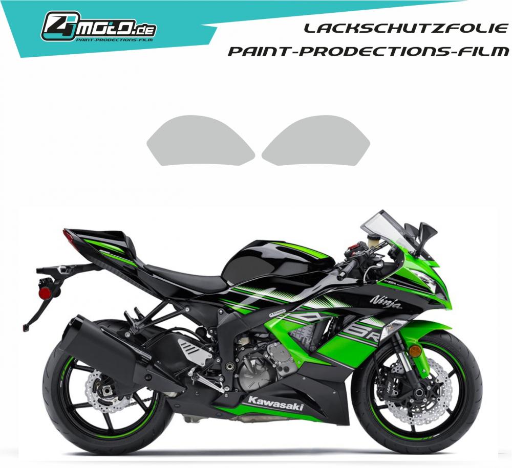 Kawasaki paint protection film ZX 6 R 2009 - 2016, ZX 636 2012 - 2019