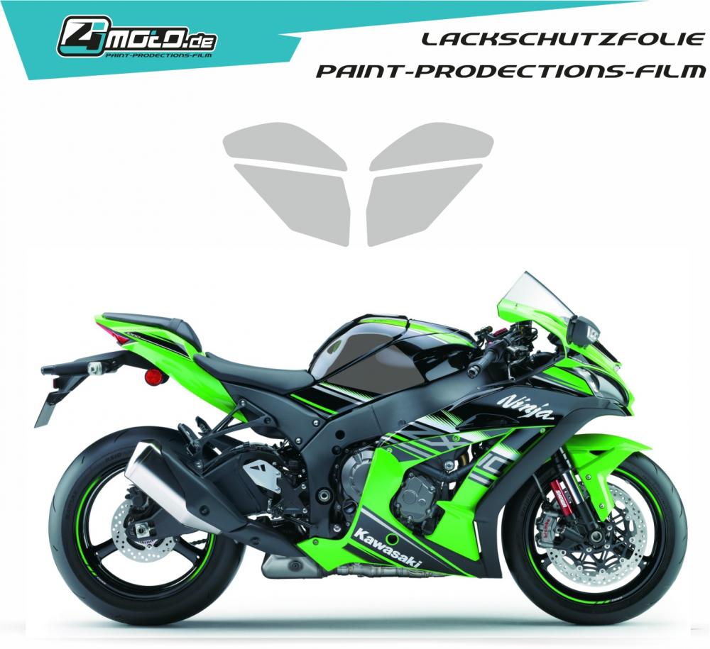 Kawasaki paint protection film ZX 10 R 2011 - 2019