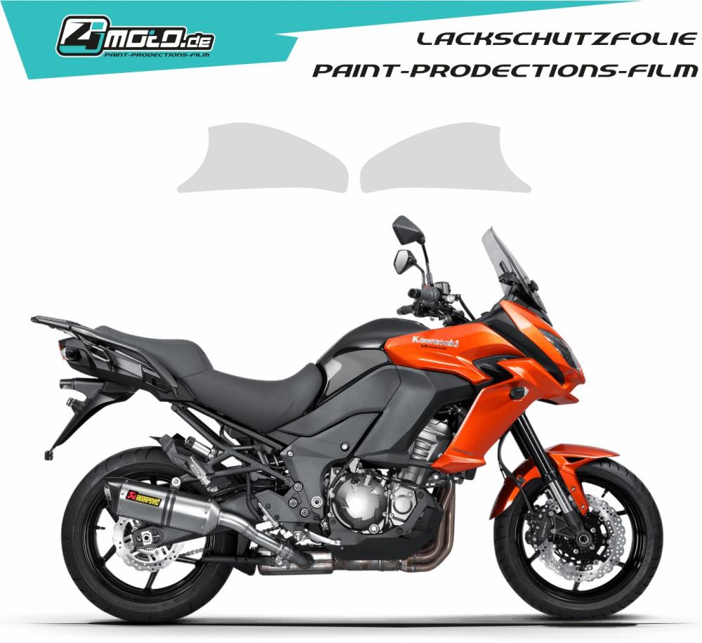 Kawasaki paint protection film Versys 1000 2015 - 2019