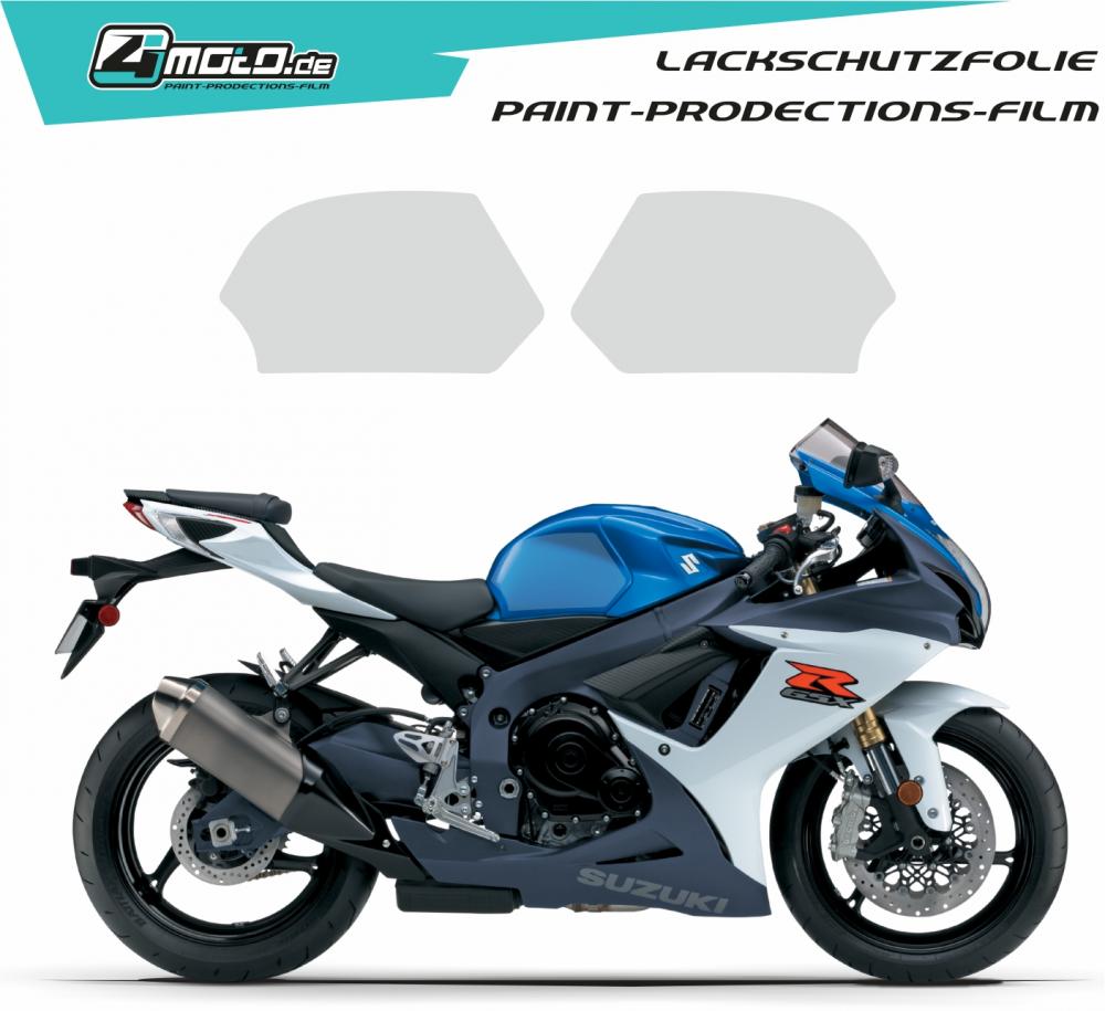 Suzuki paint protection film GSX R 600 2011 - 2016, GSX R 750 2011 - 2017