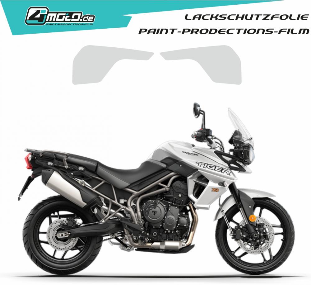 Triumph paint protection film Tiger XR/XRX/XRT 2016 - 2019