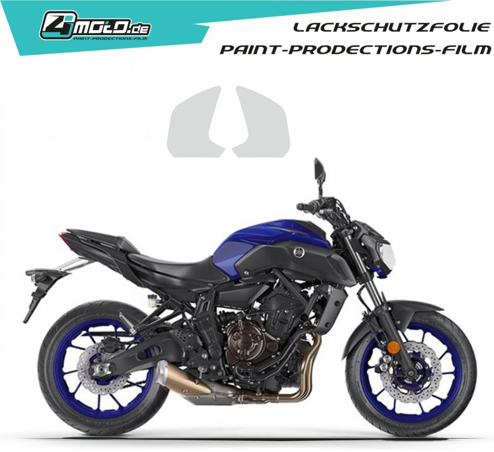 Yamaha paint protection film MT-07 2018 - 2019