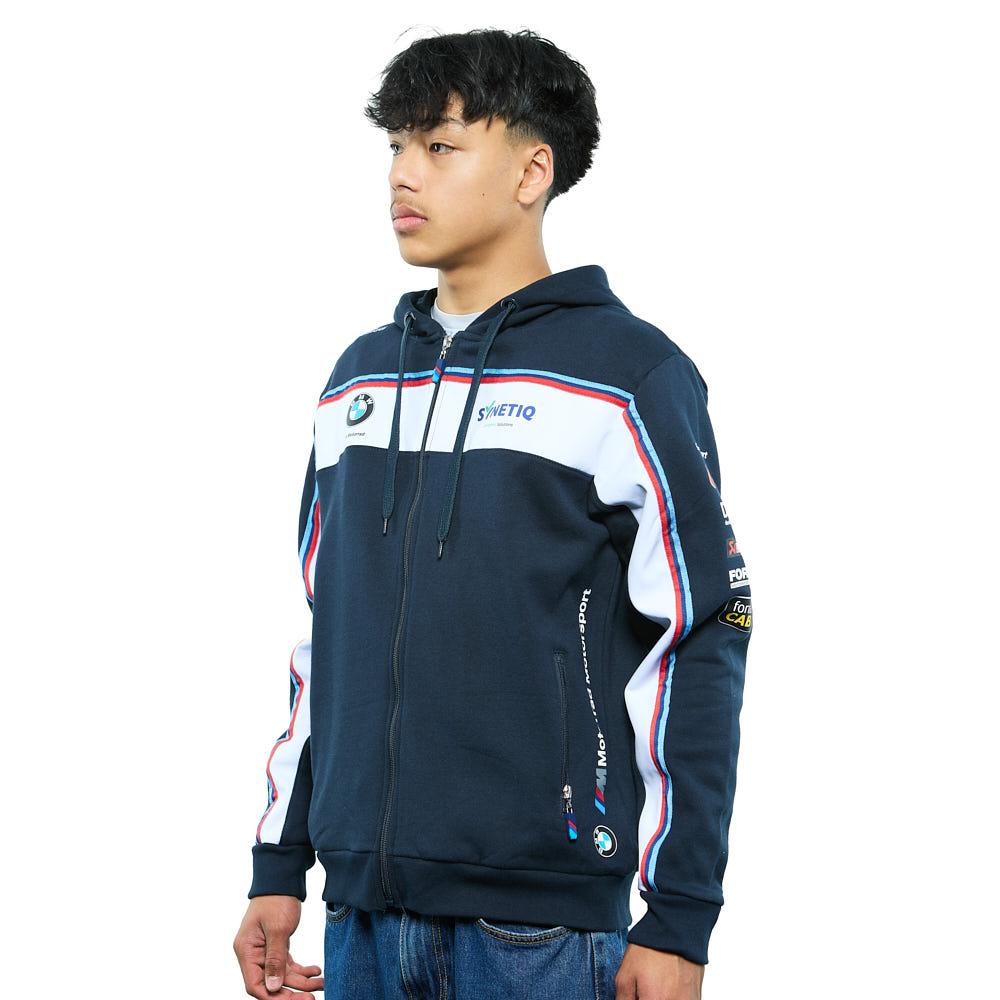 Preview: BMW Motorsport TAS Racing SYNETIQ Team Zip-Hoodie – Offizielles Team Merchandise
