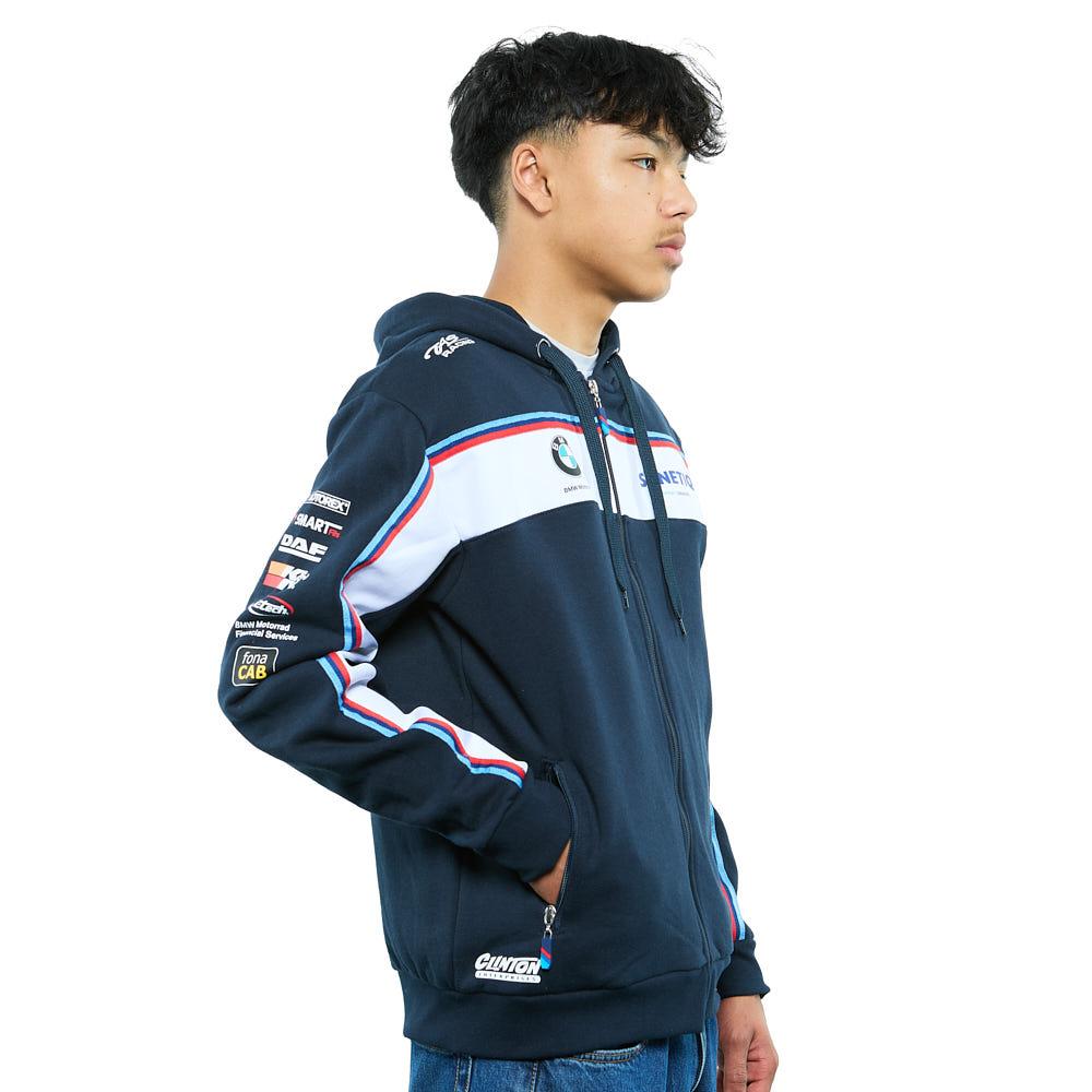 Preview: BMW Motorsport TAS Racing SYNETIQ Team Zip-Hoodie – Offizielles Team Merchandise