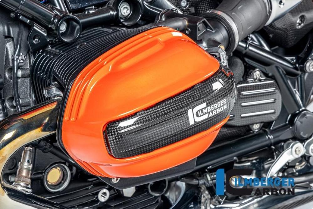 Preview: Zündkerzenstecker Abdeckung links Carbon glänzend BMW R12 NineT 2024