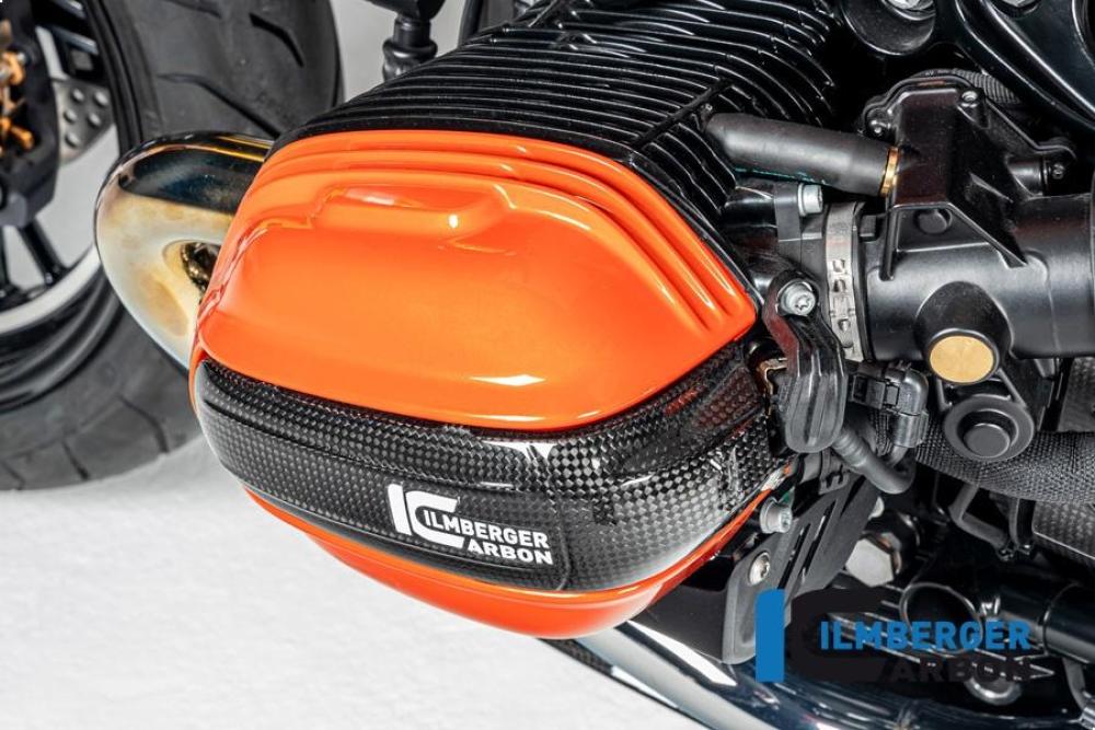 Preview: Zündkerzenstecker Abdeckung links Carbon glänzend BMW R12 NineT 2024